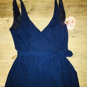 New MuMu- Navy Blue Maxi Dress